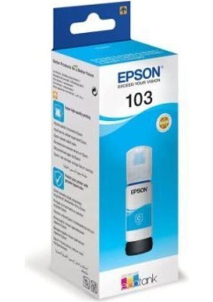 103 Hediyeli L1250 Siyah ve Renkli Orjinal Mürekkep Seti 65ML*4 + 1 Siyah Hediye Epson 103 Epson 103 Epson 103 664