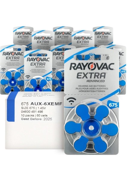 Extra Pil 6X10 60 Adet 675 Numara