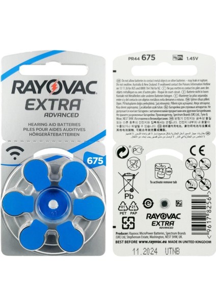 Extra Pil 6X10 60 Adet 675 Numara