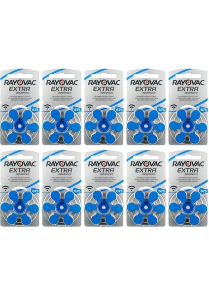 Extra Pil 6X10 60 Adet 675 Numara