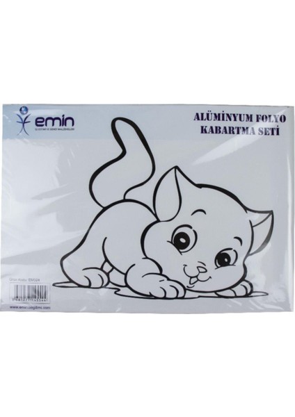 Emin Iş Eğitim Alüminyum Folyo Kabartma Seti