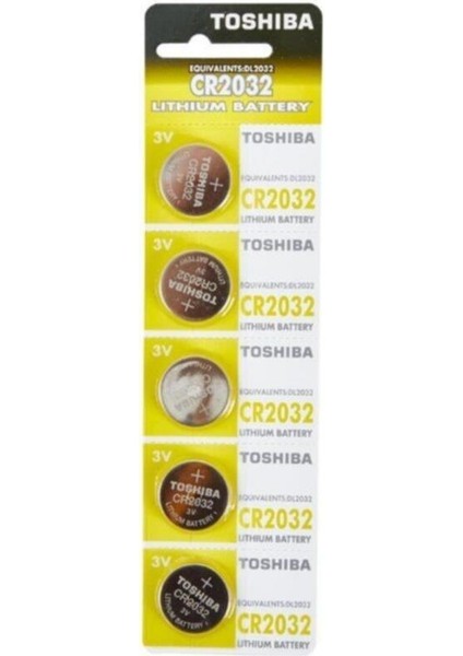 Cr 2032 3V Lithium 100'LÜ Özel Pil Paketi
