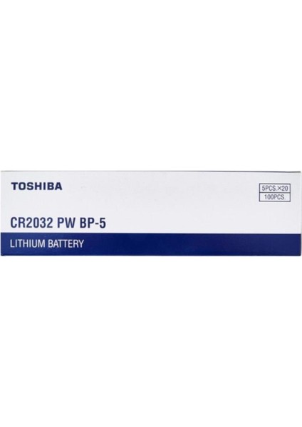 Cr 2032 3V Lithium 100'LÜ Özel Pil Paketi