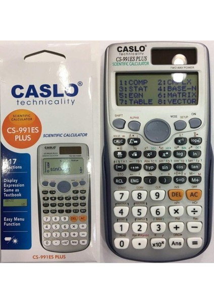 Csl CS-991ES Plus Fonksiyonlu Hesap Makinesi 6972267370117