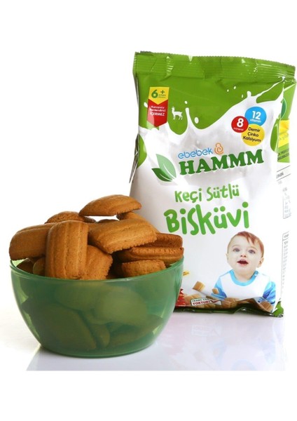 Hammm Keçi Sütlü Bebek Bisküvisi 400 gr indirimleri