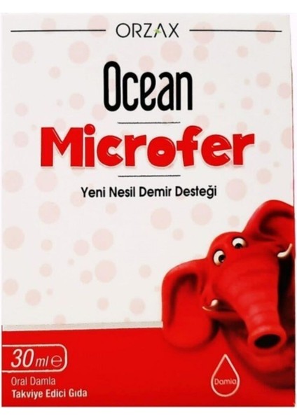 Ocean Microfer Takviye Edici Gıda 30 ml