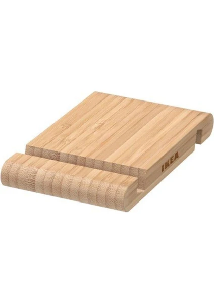 EKS Ticaret Ikea Telefon/tablet Standı, Bambu Meridyendukkan Pratik Kullanım Özelliği 13*8cm