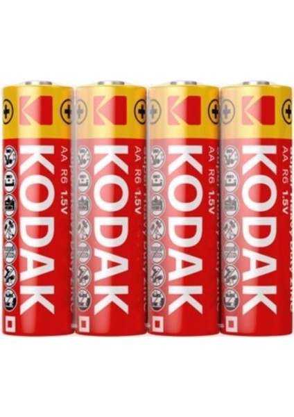 Aa Pil Super Heavy Duty Çinko Karbon Kalem Pil 60 Adet modelleri