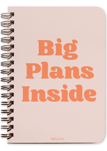 Big Plans Inside Süresiz Planlayıcı – Undated Planner