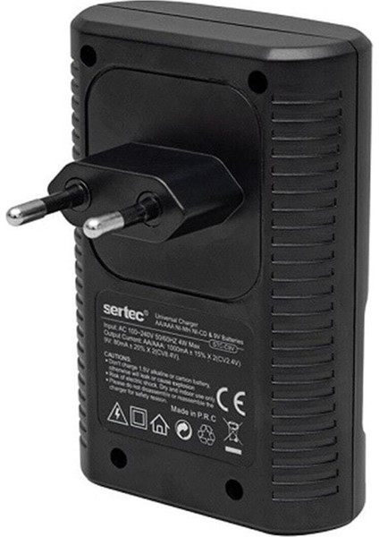 STC-C9V AA-AAA-2X9V Dörtlü Pil Şarj Cihazı