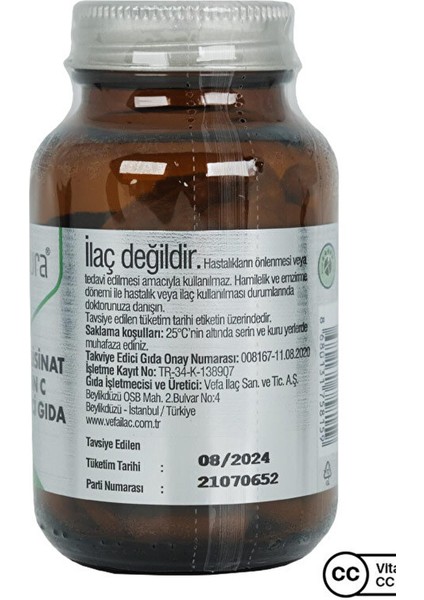 Demir Bisglisinat ve Vitamin C 90 Kapsül modelleri