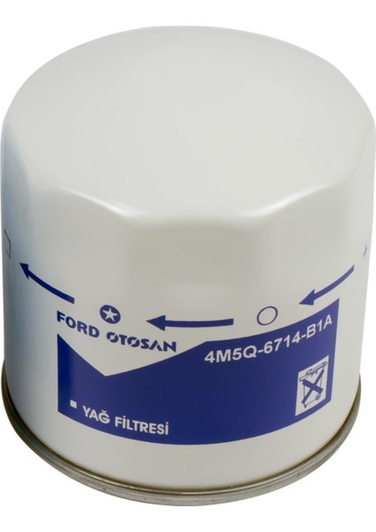 Ford Connect Yağ Filtresi Otosan 2002-2013 4M5Q6714B1A