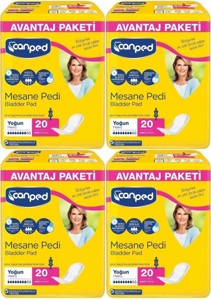 Mesane Pedi Avantaj Pk Klasik L-Büyük Boy Yoğun 80 Adet