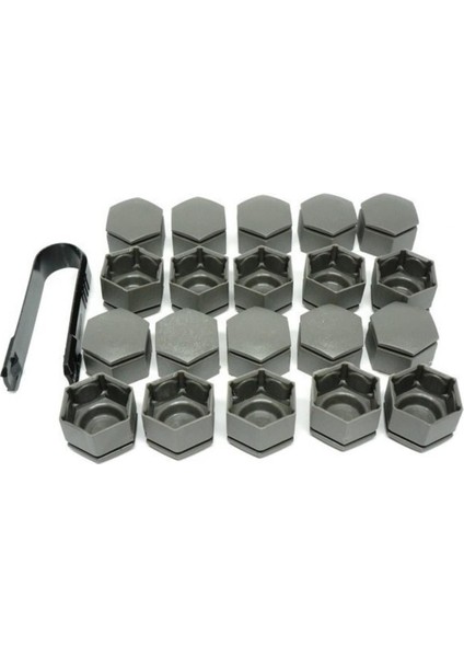 Cabu Opel Insignia A Bijon Kapağı Seti Gri 22X21MM (20 Adet)