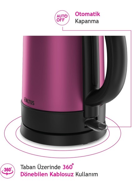 Altus Al 728 P Su Isıtıcı Kettle