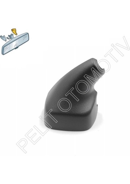 Beetle Iç Dikiz Ayna Kapağı Sağ 1K0858548