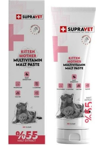 Kitten & Mother Kalsiyum ve Taurinli Multivitamin Malt Paste 100 gr fırsatları