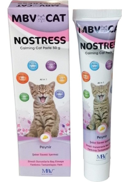 Cat Nostress Stres Giderici Macun 50 gr