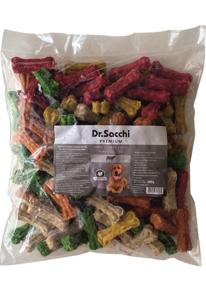 Munchy Kemik Renkli Köpek Ödülü - 1'' 6 Gram 100LÜ