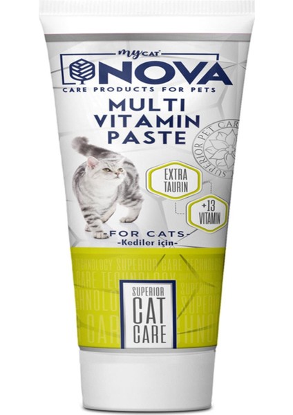Nova Kediler Için Multivitamin Paste 100GR