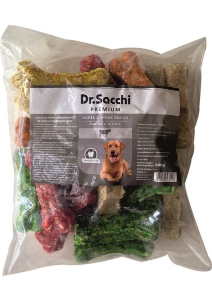 Munchy Kemik Renkli Köpek Ödülü - 3'' 25 Gram 25LI