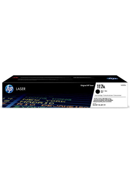 117A-W2070A Siyah Orjinal Toner