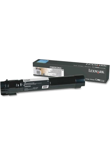 C950 Siyah Orjinal Toner C950X2KG