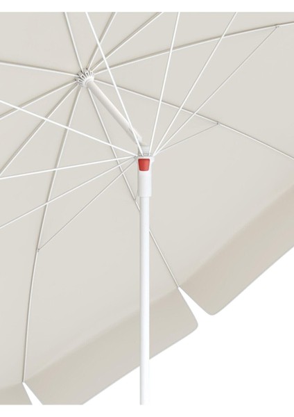 Hepbimoda 2 Metre Gölgelik Şemsiye Plaj Balkon Bahçe Teras Şemsiyesi Kalın Kumaş