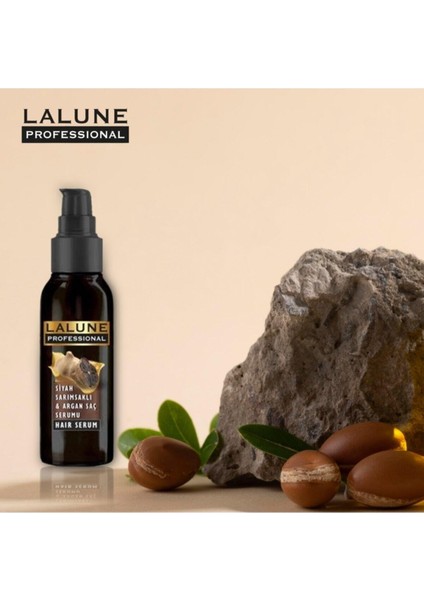 Lalune Professional Siyah Sarımsaklı Argan Saç Serumu