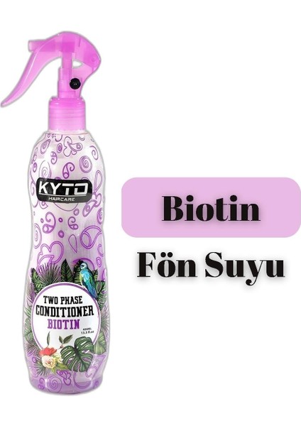 Biotin Etkili Çift Fazlı Fön Suyu 400ML