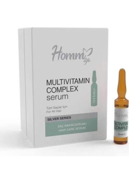 Saç Çıkarma Seti Multivitamin Serum 12 × 2 + Saç Cocktail Serum 12 × 2 + Sarımsak Şampuan 400 ml