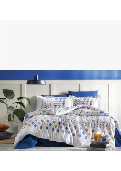 Color Silices Nevresim Takımı Çift Kişilik Mavi
