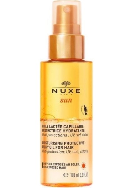 Sun Nemlendirici ve Koruyucu Çift Fazlı Saç Bakım Sütü 100ML (NUX101)