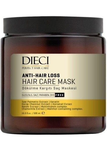 DIECI''10 Şaç Maskesi 500 ml