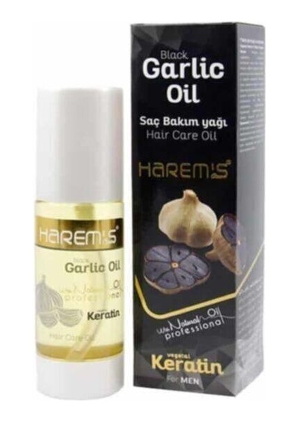 Harem's Ottoman Siyah Sarımsaklı Saç Bakım Yağı 100 ml