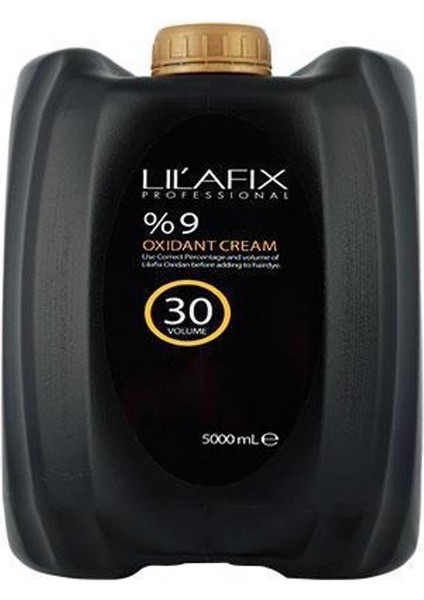 Lilafıx Oksidan Krem 30 Volume %9 5000 ml