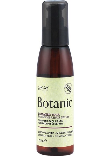 Okayprofessıonnel Botanıc Yıpranmış Saçlar Için Serum 125ML (Vegan)