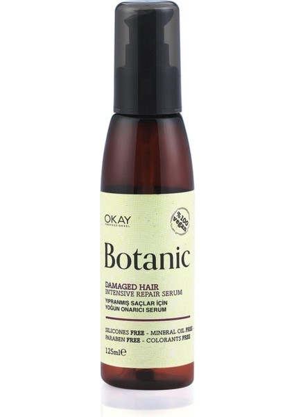 Okayprofessıonnel Botanıc Yıpranmış Saçlar Için Serum 125ML (Vegan) modelleri