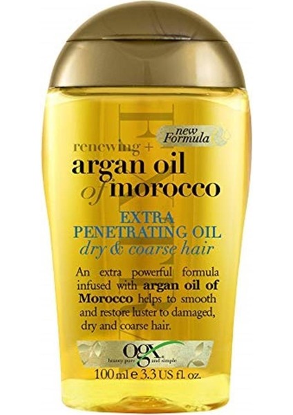 Yenileyici Argan Oil Of Morocco, 100 ml