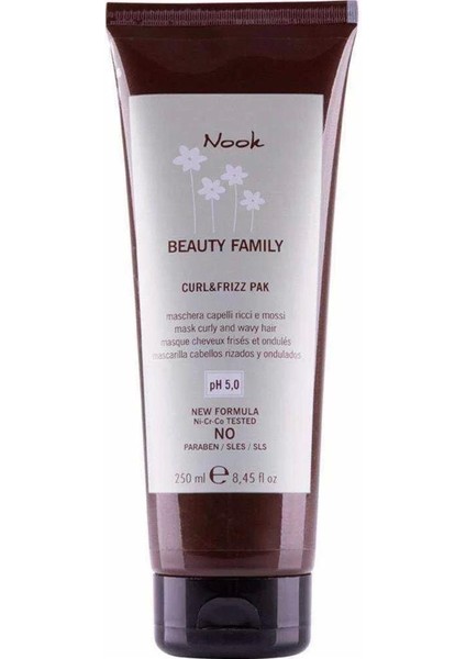 Beauty Family Curl Frizz Pak Maske 250ML 8033171862476