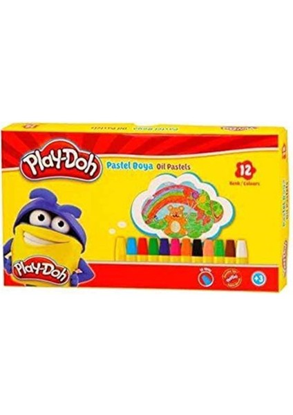 Playdoh Pastel Boya 12 Renk PLAY-PA002 fiyatları