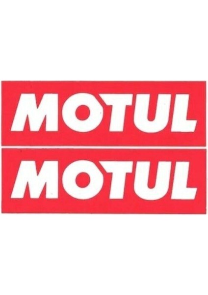 Motul 2 Adet Sticker 15 x 4cm Yağ Sticker