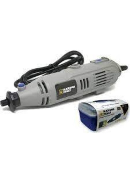 Karona Italy Emsa Karona Italy Gravür Seti Mini Kalıpçı Taşlama Makinesi 218 Parça