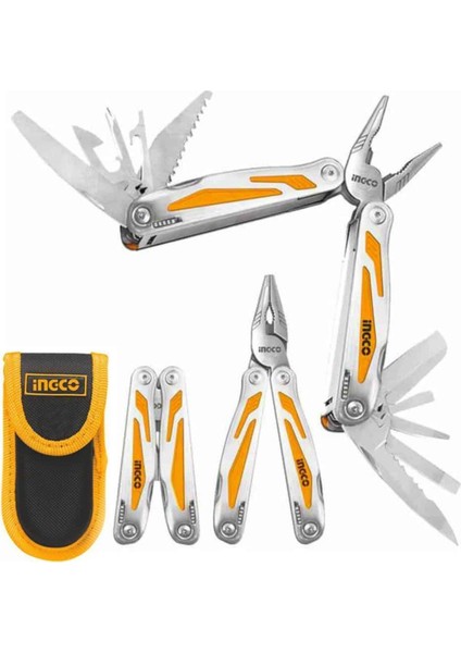 Çok Fonksiyonlu Pense 15 Fonksiyonlu Katlanabilir Kılıflı Pense