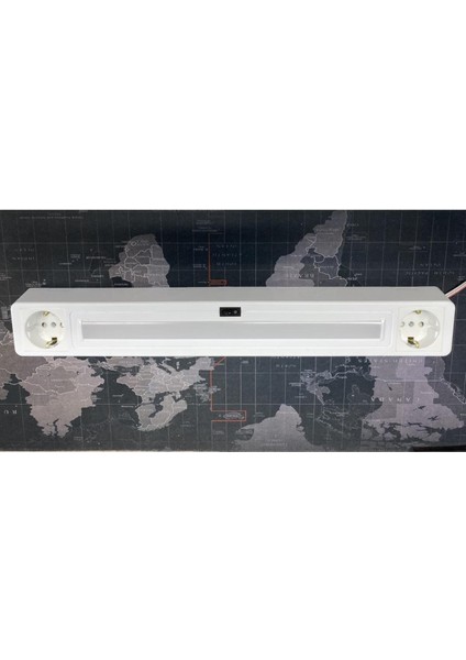 Tezgah Altı Armatür Prizli LED Aydınlatma Beyaz Işık modelleri