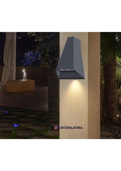 Malta Antrasit Dekoratif LED Aplik CT-7063 fiyatları