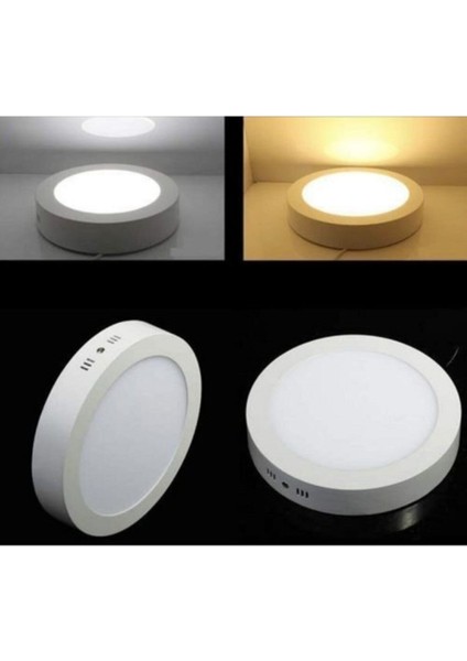 24 Watt Sıva Üstü Panel LED Armatür Beyaz Işık CT-5271