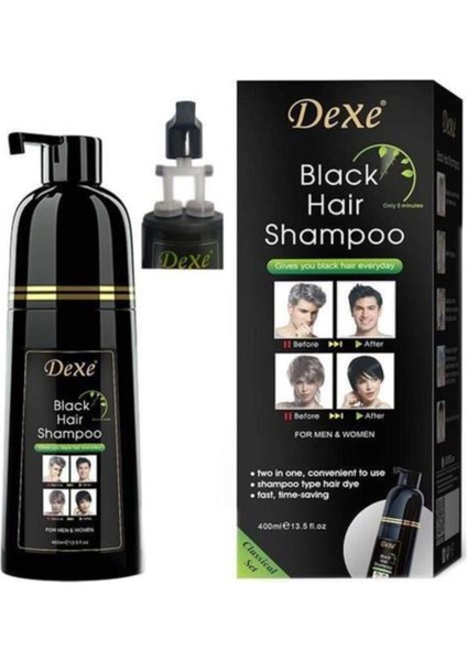 Siyah Şampuan 420ml | 4-5 Hafta Kalıcı Saç Boyası Şampuanı indirimleri