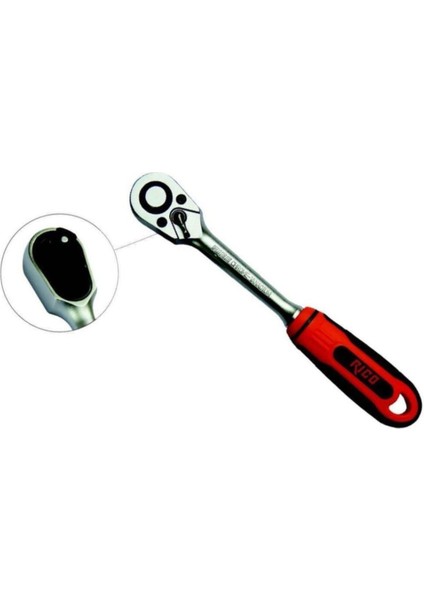 Marka Rico 3/8&quot; Cırcır Kolu Vidalı Tip 48 Diş 007-RC3316