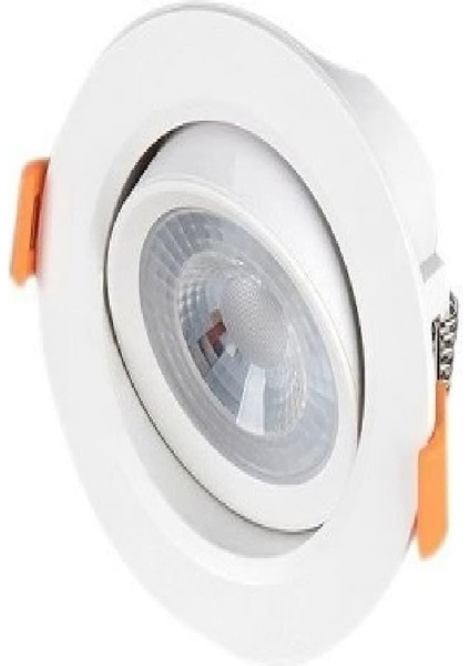 CT-5204-G Cob LED Downlight Armatür 5 W Beyaz Gövde Gün Işığı